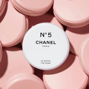 NIB 2 CHANEL No5 Le Savon Soaps in Collectible Tin FACTORY 5 100th ANNIVERSARY